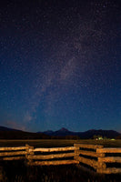 Byers Peak and the Milky Way Galaxy Artwork by Rob Greebon