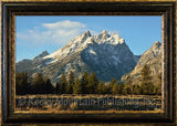 Cascade Canyon – Framed Giclee Canvas by Mitchell Mansanarez