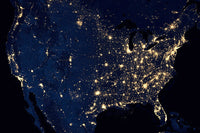 US at Night from NASA