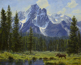 Morans Moose by Robert Peters