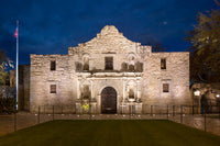 The Alamo Before Sunrise 3 Texas Artwork by Rob Greebon