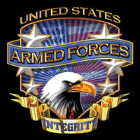 United States Armed Forces Integrity Canvas Artwork by Jim Baldwin