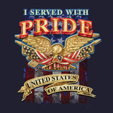 I Served With Pride USA Military Service Artwork by Jim Baldin