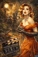 Dangerous Adventure Movie Vintage Art Prints by Teresa Johnson