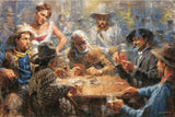 Draw Poker Old West Style Art Prints by Andy Thomas