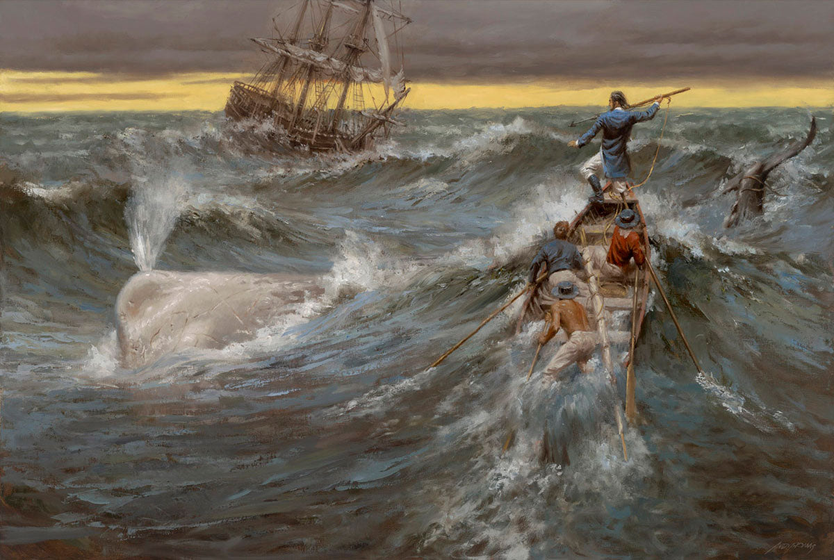 Moby Dick Classic Art By Andy Thomas Gallery4Collectors moby-dick-classic-art-by-andy-thomas-gallery4collectors
