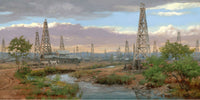 Oil Patch Derricks of Oklahoma and Texas Art Prints by Andy Thomas