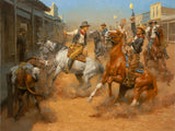 Our Grand Entrance Cowboy Artwork by Andy Thomas