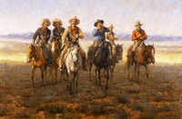 Singing Cowboys Western Art Prints by Andy Thomas