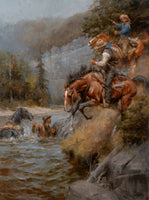 The Hunted Cowboy Art Prints by Andy Thomas