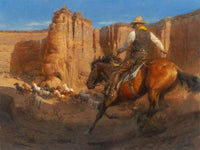 The Mustanger Wild Horses Western Artwork by Andy Thomas