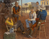 Wyatt Earp in Hollywood Western Art Prints by Andy Thomas