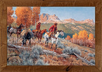 Now Ya Show custom framed giclee canvas art print by Clark Kelley Price