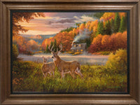 Almost Heaven Custom Framed Giclee Canvas art prints by Dallen Lambson