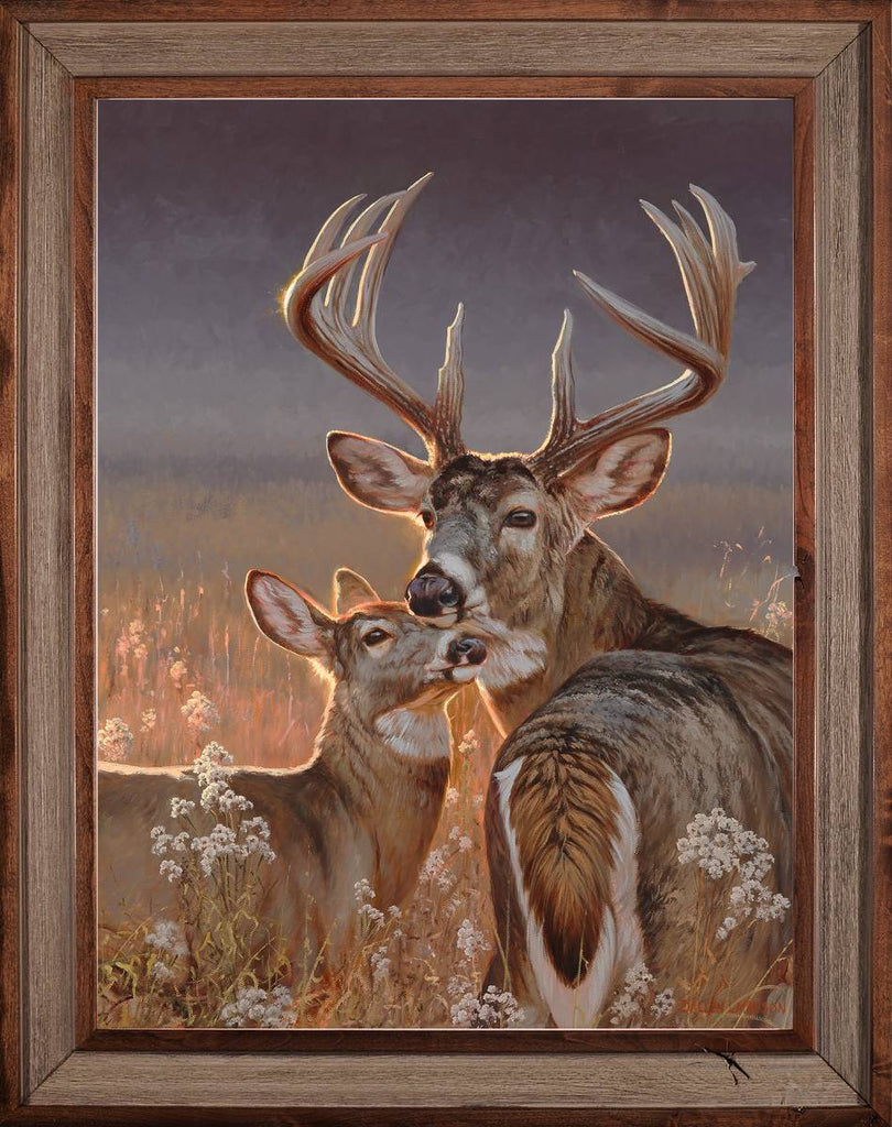 Love at First Light Custom framed giclee canvas art prints by Dallen Lambson.  