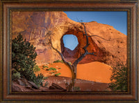 Custom Framed Ear of the Wind Arches Artwork by Susan Jackman