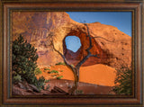 Custom Framed Ear of the Wind Arches Artwork by Susan Jackman