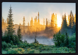 Sunbeam Sunrise - Gallery Wrapped Giclee Canvas Print by Mickey Shannon