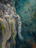 Vantage Point Leopard Art Prints by Vickie McMillan-Hayes