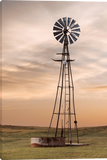 Windmill Sunset Gallery Wrapped Giclee Canvas art prints by Teri James Photo Artist