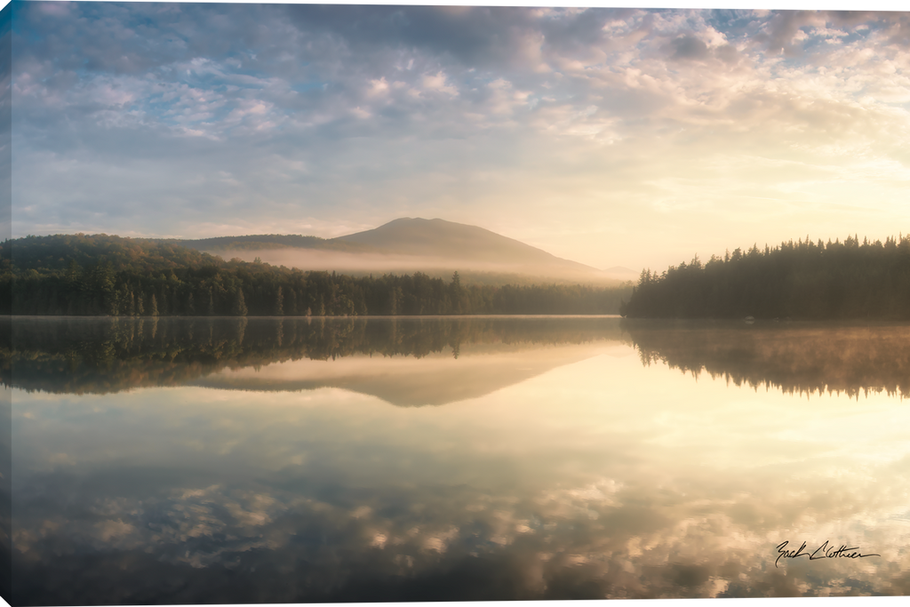 Adirondack Serenity Gallery Wrapped Giclee Canvas art prints by Zack Clothier Photo Artist
