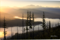 First Light Sunrise Giclee Canvas Art Prints by Zach Clothier