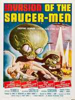 Invasion of the Saucer Men - Sci Fi Horror Movie Poster