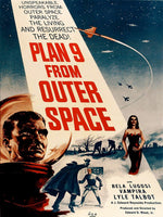 Plan 9 From Outer Space - Sci-Fi Horror Movie Art