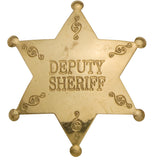 Old West Deputy Sheriff's Badge