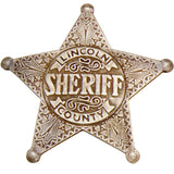 Old West Lincoln County Sheriff's Badge