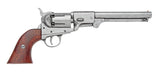 Civil War Replica Griswold & Gunnison Confederate Antique Grey Finish Pistol Non-Firing Gun