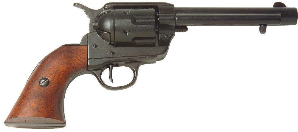 Old West Frontier Black Finish Replica Revolver Non-Firing Gun