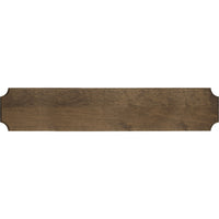 Rifle Display Wooden Board Dark Stained