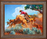 American Cowboy Western Artwork by Clark Kelley Price