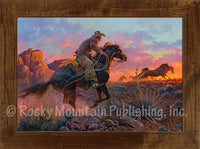 Mustang Fire – Framed Art Prints by Clark Kelley Price