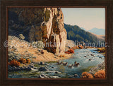 The Ford – Framed Giclee Canvas by Clark Kelley Price