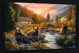 Gallery Wrapped Giclee canvas artwork by Dallen Lambson