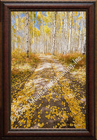 Path Less Traveled Framed Giclee Canvas by Dan Ballard