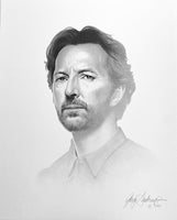 Eric Clapton Portrait by Gary Saderup