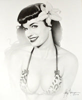 Bettie Page – Art Prints by Gary Saderup