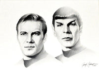 Star Trek – Kirk and Spock – Art Prints by Gary Saderup