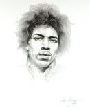 Jimi Hendrix – Art Prints by Gary Saderup