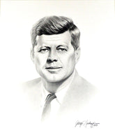 John F Kennedy – Art Prints by Gary Saderup