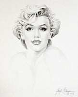 Marilyn Monroe – Face Only – Art Prints by Gary Saderup