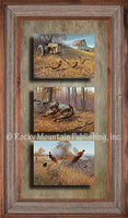 Hayden Lambson - Hayden Birds Triple Framed Prints
