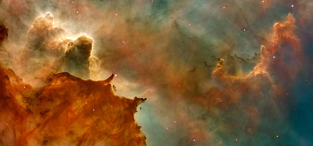 Carina Nebula Details Great Clouds by Hubble Telescope