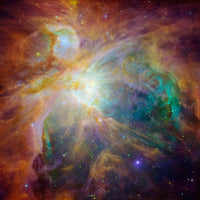 Spitzer Colorful Masterpiece by Hubble Telescope