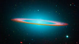 The Sombrero Galaxy Infared by Hubble Telescope
