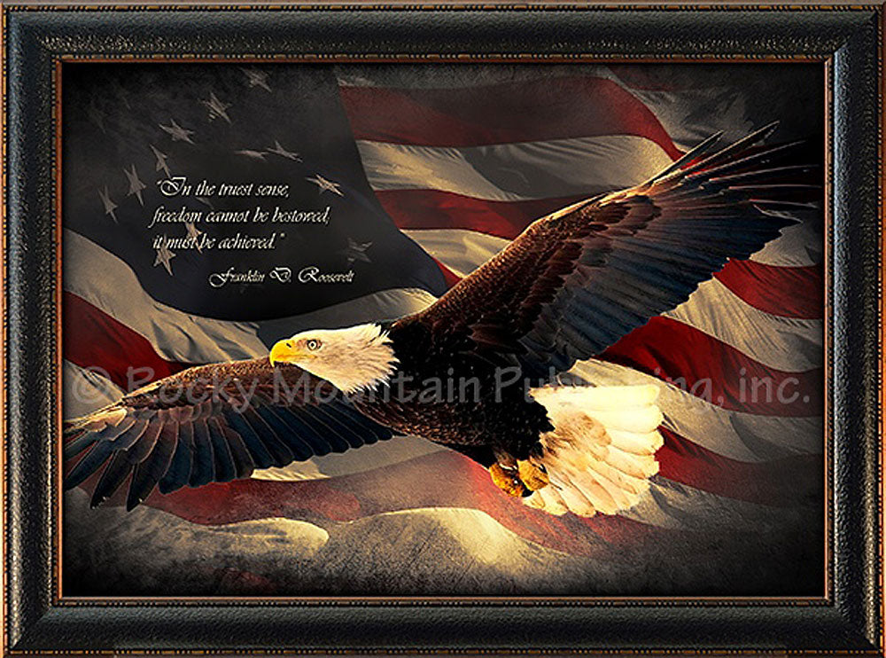Wings of Freedom Art Framed artwork by Jeremy Ashcraft