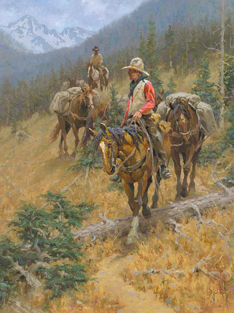 Mountain Trail by Jim Rey